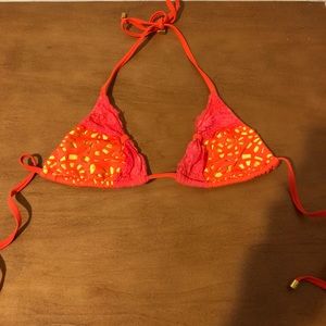 BEACH BUNNY Tricked Out Lace bikini top